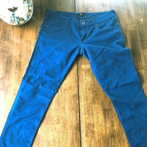 Jeggings- Size 30/32 Agua. Dark blue. Very nice.